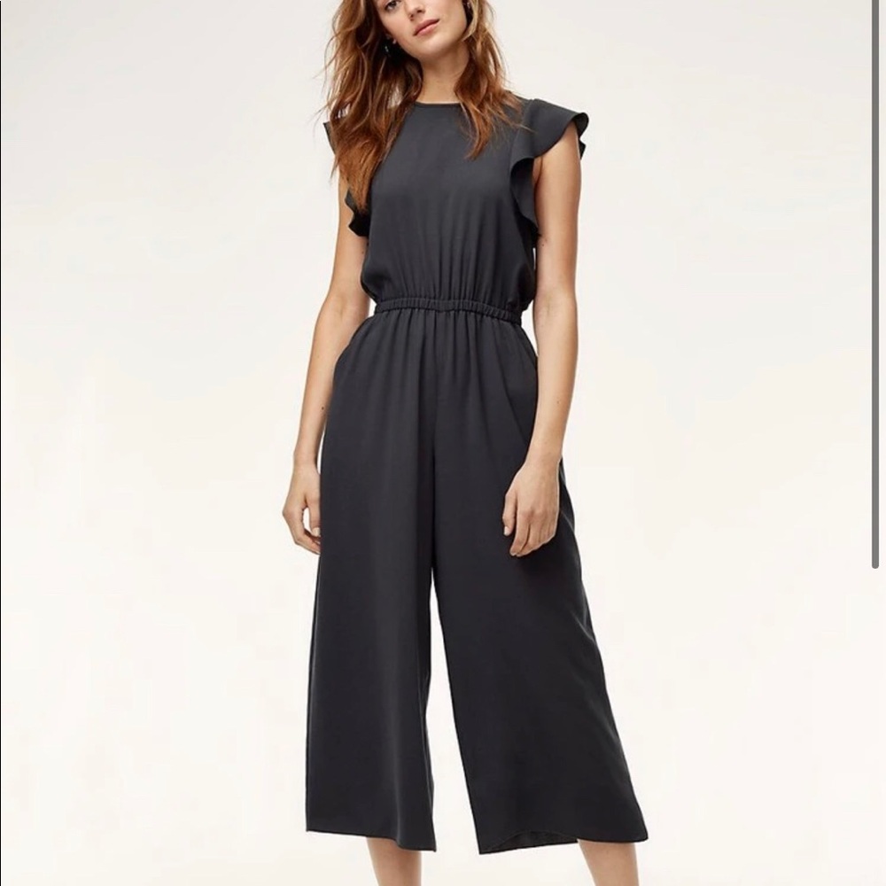 Aritzia fluerette jumpsuit- dark purple